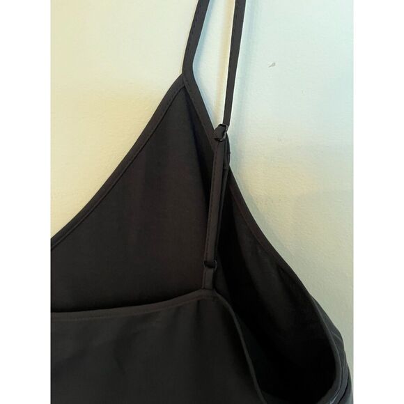 A New Day Slip Dress XXL Black Midi NWT Goth Coquette - Picture 6 of 6